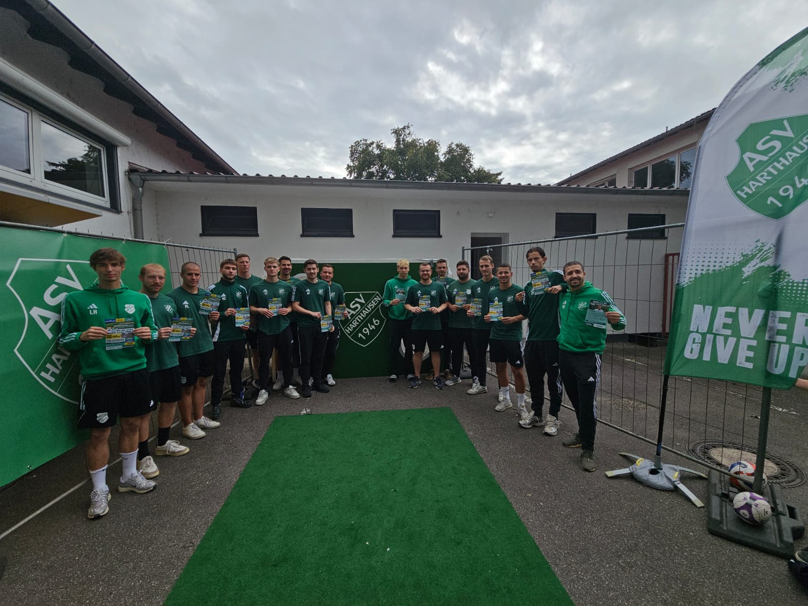 Aktion Torwandschießen am Tabakdorffest 2025<br>